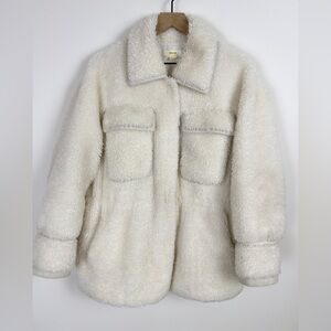 Maeve by Anthropologie Teddy Jacket size M